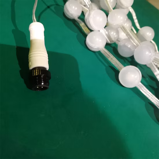 Cadena de luz de píxel LED SMD de un solo color /RGB de 20 mm/CC 12 V